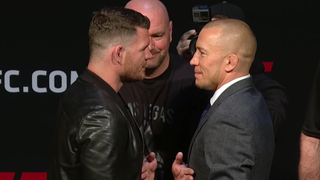 Dumb Superfight Between Michael Bisping And Georges St-Pierre Called Off